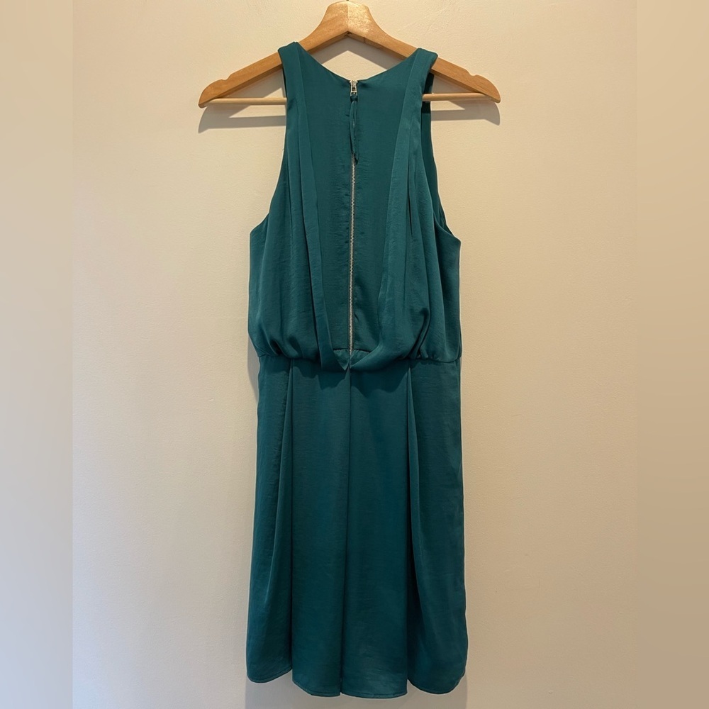 Rebecca Taylor Blue Teal Dress size 6 EUC - Picture 4 of 9